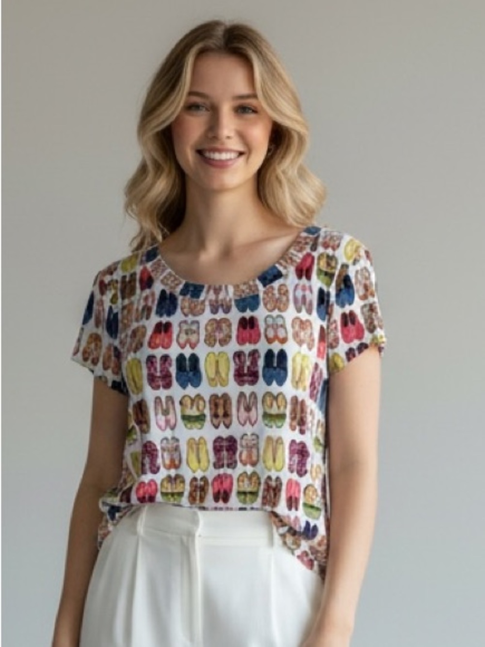 Cupio Shoe Tee T-Shirt Top